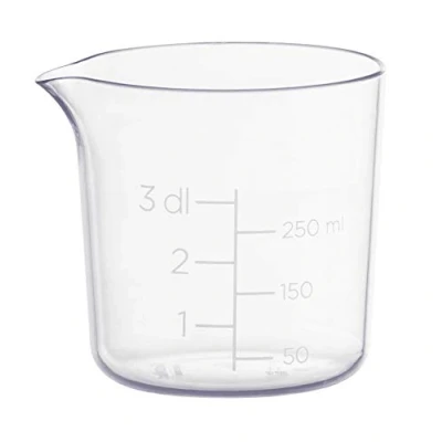 Immagine di GASTROMAX 6405 90 Bicchiere dosatore 0,3 l, Colore Trasparente, Acciaio Inossidabile