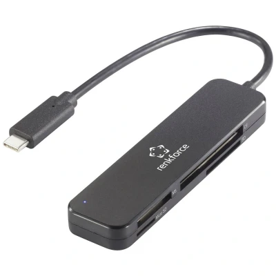 Immagine di Renkforce RF PCR 230 Lettore schede di memoria esterno USB C® 5Gbps Nero