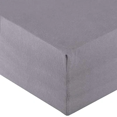 Immagine di aqua textil Royal lenzuolo elasticizzato letto contenitore ad acqua cotone elastan 180x200 200x220 cm grigio scuro