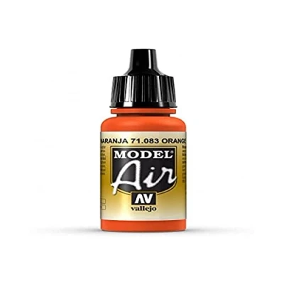 Immagine di Vallejo Model Air Colore Acrilico, 17 ml, Arancione (Orange), 71083
