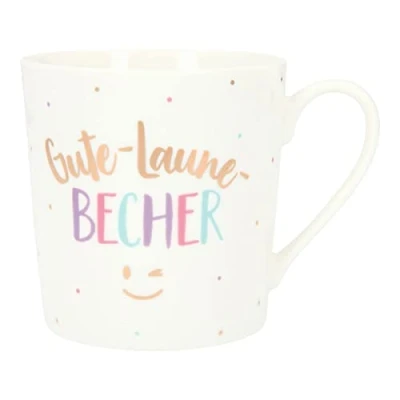Immagine di Depesche 5909 054 Tazza con manico, in porcellana, 300 ml, scritta Gute Laune