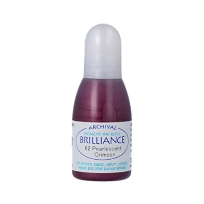 Immagine di Brilliance Refill Inks Tsukineko Re Inker, Colore: Cremisi