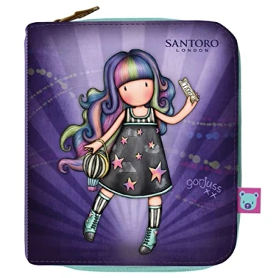 Immagine di safta, Portafoglio Gorjuss Fairground Up And Away 10 x 12 3 cm Unisex Bambini e ragazzi, multicolore, Talla única