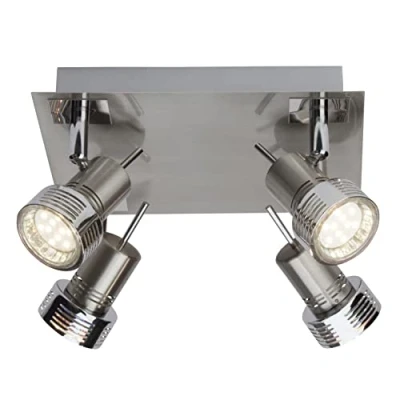 Immagine di Brilliant Kassandra G34735/77 Faretto da soffitto LED (monocolore) GU10 12 W Cromo (satinato)