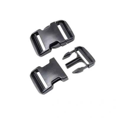 Immagine di BAIWOAK Fibbie a sgancio rapido regolabili in plastica extra spessa, 5 cm di larghezza, 2 pezzi clip scatto non da cucire, con fibbia resistente, ricambio per cinturino, zaino