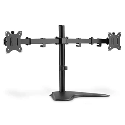 Immagine di Digitus da 90401 2 vie Supporto tavolo per monitor 38,1 cm (15) 81,3 (32) Nero, Nero (opaco) Ruotabile, Regolabile in altezza, Inclinabile, Inclinabile