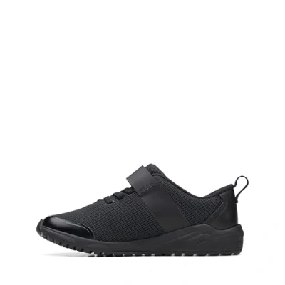 Immagine di Clarks Aeon Pace K, Scarpe da Ginnastica, Black, 24 EU Larga