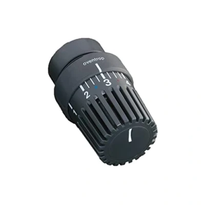 Immagine di Oventrop 1011467 Termostato Uni LH (M 30 x 1,5) con sensore liquido, colore: Antracite