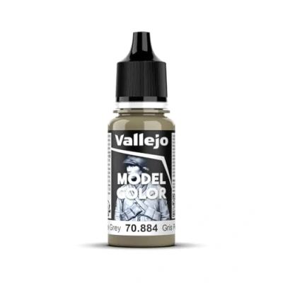 Immagine di Vallejo 70.884 Colore Acrilico Opaco , Grigio (Stone Grey), 17 ml, 1 Pezzo
