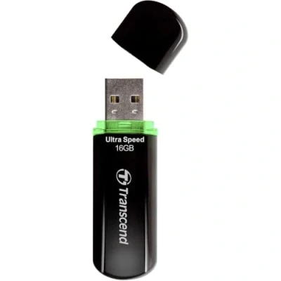 Immagine di Transcend TS16GJF600 Jetflash 600 Memoria USB Portatile, 16 GB, Nero