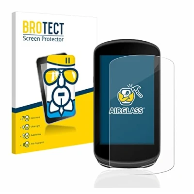 Immagine di brotect Pellicola Protettiva Vetro per Garmin Edge 1030 Plus Protezione Schermo [Durezza Estrema 9H, Chiaro]