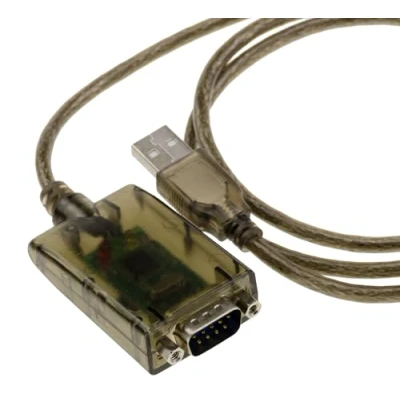 Immagine di Kalea INFORMATIQUE Cavo convertitore da USB a seriale Com RS 232 DB9 con chipset Prolific PL2303TA