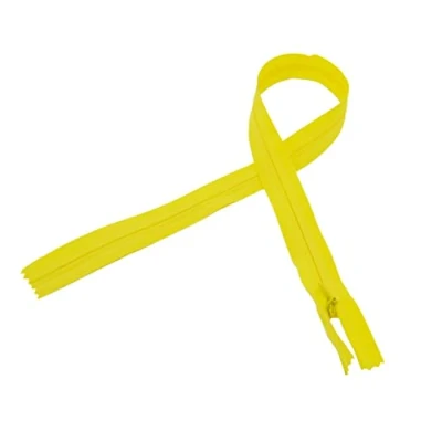 Immagine di LEDUC Trimz Zip Invisibile RVNAVN3, Nylon, Giallo, 60 cm