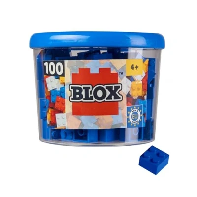 Immagine di Simba 264.449.844,5 cm Blox 4 Stud Blue Building Blocks Set (Pezzi)