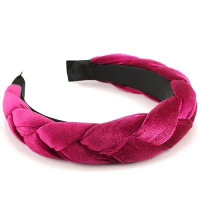 Immagine di DRESHOW Cerchietti Intrecciati per Donna Velluto Cerchietto Elastico Criss Cross Accessori Capelli