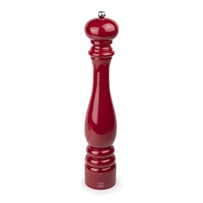 Immagine di PEUGEOT Macinapepe Paris u&#039;Select da 40 cm 6 impostazioni predefinite Realizzato in legno certificato PEFC Made France Colore rosso passione lucido