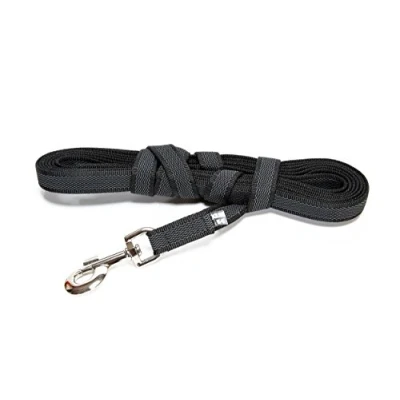 Immagine di Julius K9, Guinzaglio Color &amp; Gray con manico, 14 mm x 5 m, nero