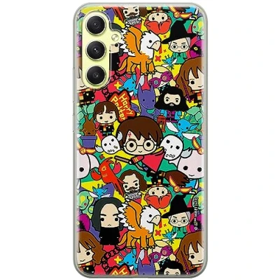 Immagine di ERT GROUP custodia per cellulare Samsung A34 5G originale e con licenza ufficiale Harry Potter, modello 247 adattato in modo ottimale alla forma dello smartphone, TPU