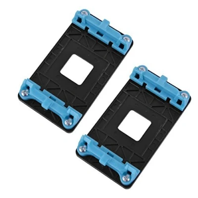 Immagine di AM2 AM3 FM1 Socket Plastic AMD CPU Fan Bracket Base 2 pz Blu