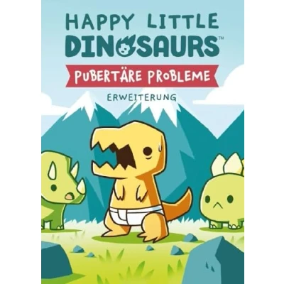 Immagine di Unstable Games Happy Little Dinosaurs Problemi puberari Dinosauri Gioco, Colore Multi Colored, 2. Erweiterung, TTUD0011