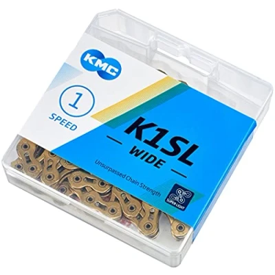 Immagine di KMC K1SL Wide, Catena Unisex, Gold, 1/8 100 Link