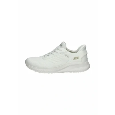Immagine di Skechers Bobs Squad Chaos Current Muse, Scarpe da Ginnastica Donna, Bianco, 39.5 EU