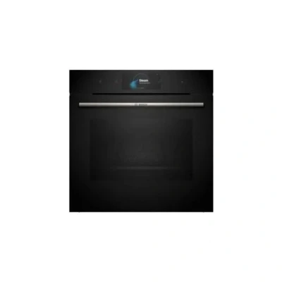 Immagine di Bosch HSG7584B1 Serie 8 Smarter Forno a vapore da incasso, 60 x cm, serbatoio dell&#039;acqua 1 l, anello di comando digitale, display TFT Pro, sensore Perfect Steam, funzione Plus,