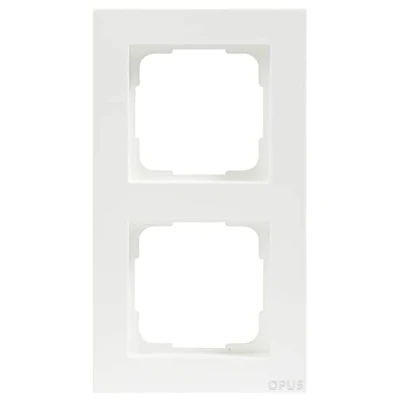 Immagine di OPUS® 55 Kubus Mascherina di copertura a 2 moduli, colore: Bianco polare