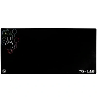 Immagine di The G Lab Pad Mercury tappetino mouse XXL da gioco tavolo, formato extra large XXXL, antiscivolo, gioco, precisione e velocità Facile pulire 1200 x 570 4 mm