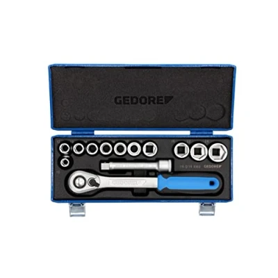 Immagine di Gedore Kit di chiavi a bussola metrico 1/2 (12.5 mm) 13 parti 2545810