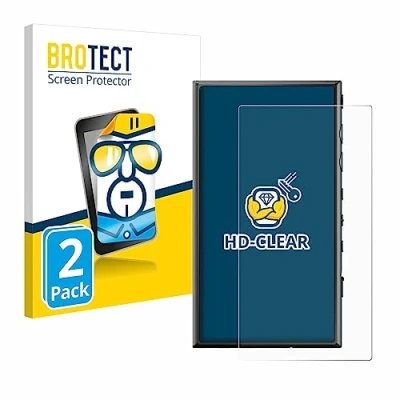 Immagine di brotect Pellicola Protettiva per Sony Walkman NW A306 Protezione Schermo (2 Pezzi) [Trasparente, Anti Impronte]