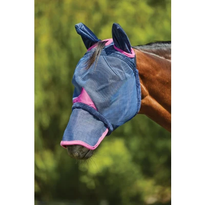 Immagine di Weatherbeeta ComFiTec Deluxe Durable Fly Mask with ears and nose