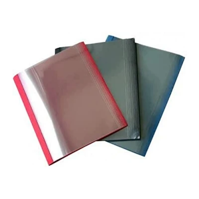 Immagine di Olympia Cartelline termosaldate per 21 30 fogli 3 mm 10 x blu nero rosso