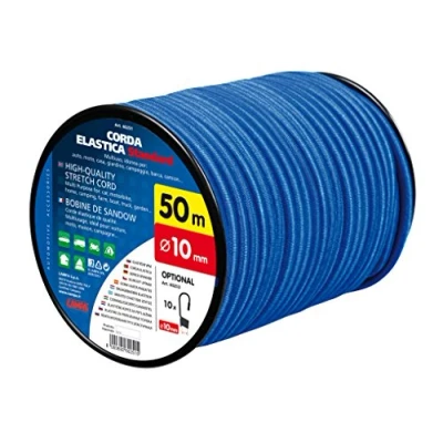 Immagine di Lampa 60251 Corda Elastica in Bobina, Diametro 10mm, Lunghezza 50 m