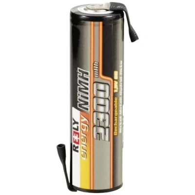 Immagine di Reely Batteria ricaricabile NiMH Stilo (AA) 1.2 V 2300 mAh con linguette a saldare