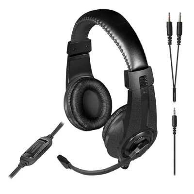 Immagine di SpeedLink LEGATOS Gaming Cuffie Over Ear via cavo Stereo Nero headset con microfono