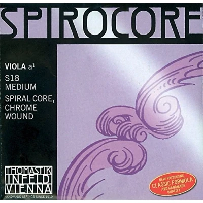 Immagine di Thomastik corda per Viola 4/4 Spirocore La nucleo spirale rivest. alluminio, forte