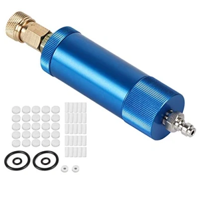 Immagine di mumisuto Separatore dell&#039;acqua dell&#039;olio 40mpa, Filtro del Compressore d&#039;aria Trappola dell&#039;acqua, d&#039;acqua e Olio per l&#039;umidità Regolatore con Filettatura Femmina