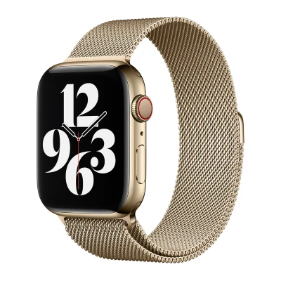 Immagine di Apple 45MM Milanese LOOP Accessorio per orologi goldcoloured, Taglia: One Size, Gold coloured
