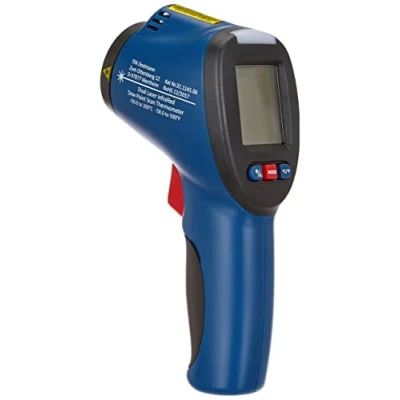 Immagine di TFA Dostmann SCHIMMEL DETEKTOR Termometro a infrarossi con punteggio di rugiada e doppia laser, blu, lunghezza 110 x larghezza 72 altezza 240 mm