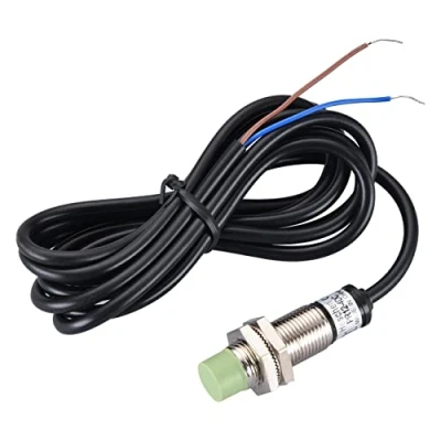 Immagine di Heschen Sensore di prossimità induttivo PR12 4DC Tipo cilindrico, 4 mm, M12 rotondo, 12 24 VDC 2 fili, non schermato, NC(normalmente chiuso) CE