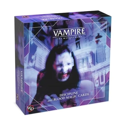 Immagine di Renegade Game Studio: Vampire: The Masquerade Discipline Deck Accessory Gioco di ruolo 5a edizione, 219 carte tarocchi, RPG, età 18+