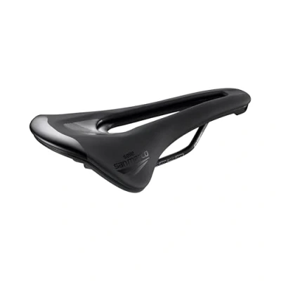 Immagine di Selle San Marco SHORTFIT 2.0 Dynamic Sella per Bicicletta Strada, Leggera, Foro Anatomico, Rail Resistente Manganese Taglia L3, Nero