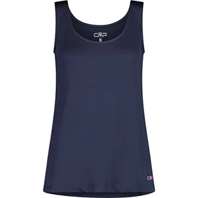 Immagine di CMP Canotta Elasticizzata in Jersey da Donna, Blue, 40