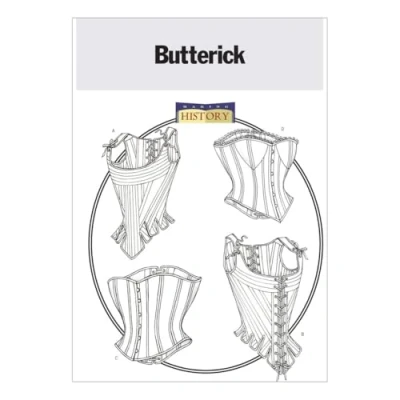 Immagine di Butterick Patterns, Cartamodelli per Corsetti