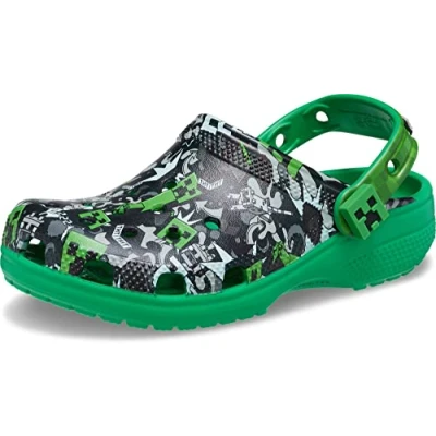 Immagine di Crocs Minecraft Classic Clog K, Zoccolo Unisex Bambini e ragazzi, Multicolore, 28/29 EU