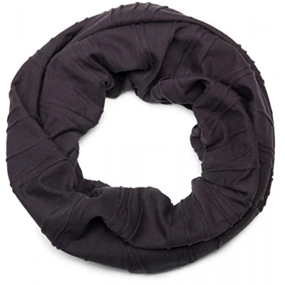 Immagine di styleBREAKER sciarpa scaldacollo con motivo a pieghe, ad anello, foulard, unisex 01018082, colore:Antracite