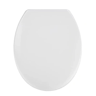 Immagine di Wenko Sedile WC Vigone Bianco Antibatterico, Fissaggio in Acciaio Inossidabile