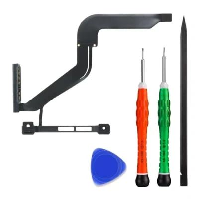 Immagine di MMOBIEL Cavo di ricambio per disco rigido HDD con sensore Ir e sonno, staffa rigido, compatibile MacBook Pro A1278 da 13&quot;, metà 2012, codice articolo 821 2049 A