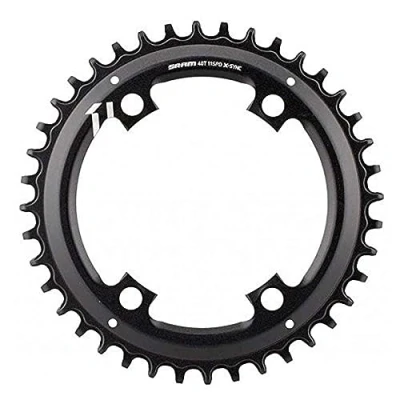 Immagine di PLATO SRAM XSYNC APEX1 11V. 40D. 110 mm ALU NEGRO